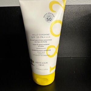 Beekman 1802 Hello Sunshine SPF 50 Sunscreen